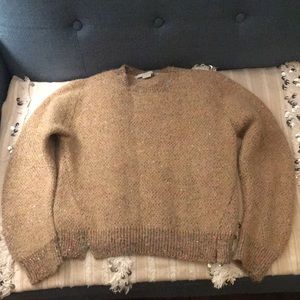 Stella McCartney sweater! Beige with sparkles.